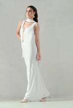 Golden Grace Maxi Dress