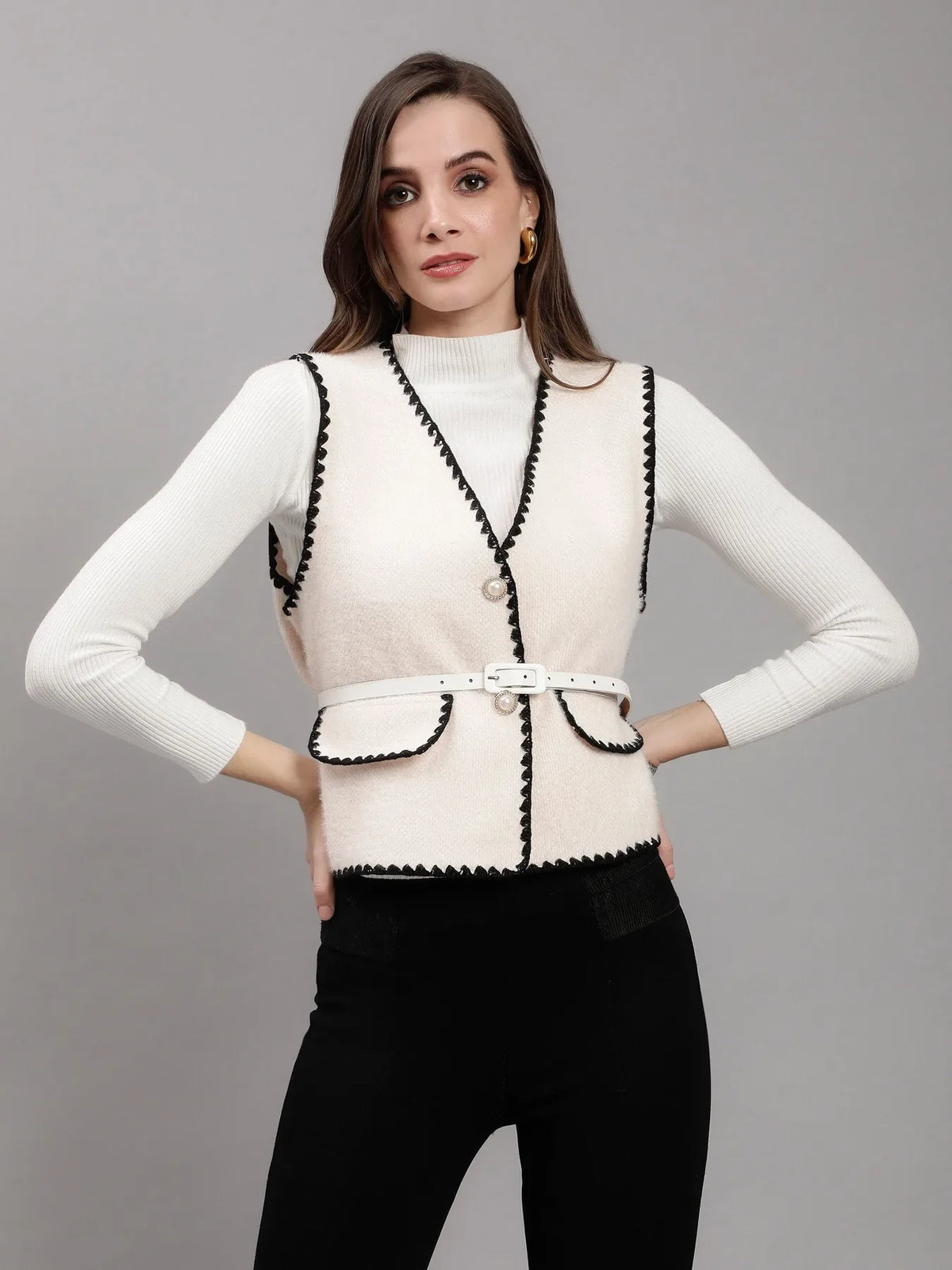 Crocheted Two Piece Set