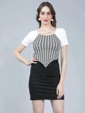 Herringbone Knitted Top
