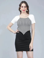 Herringbone Knitted Top