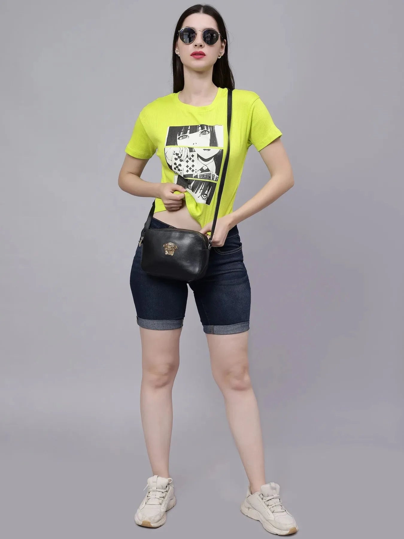 Naruto Anime Eye Printed T-Shirt