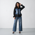Denim & Drift Two-Piece Set