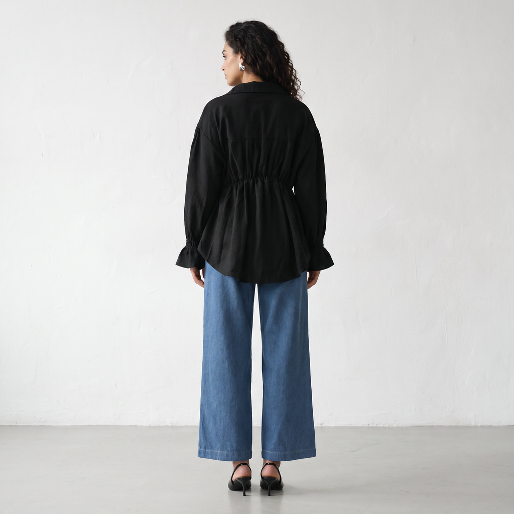 Denim & Drift Two-Piece Set