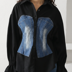 Denim & Drift Two-Piece Set