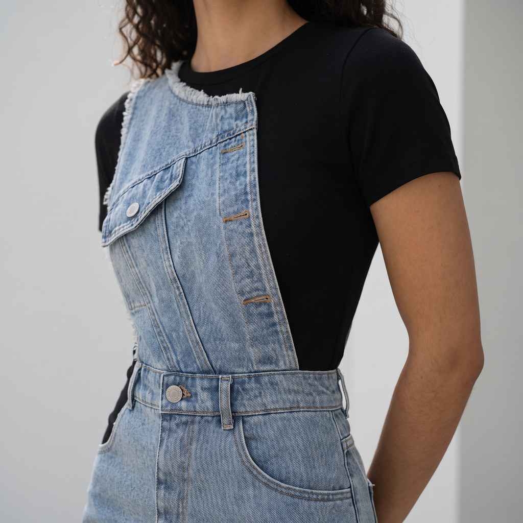 Denim Whisper Dress