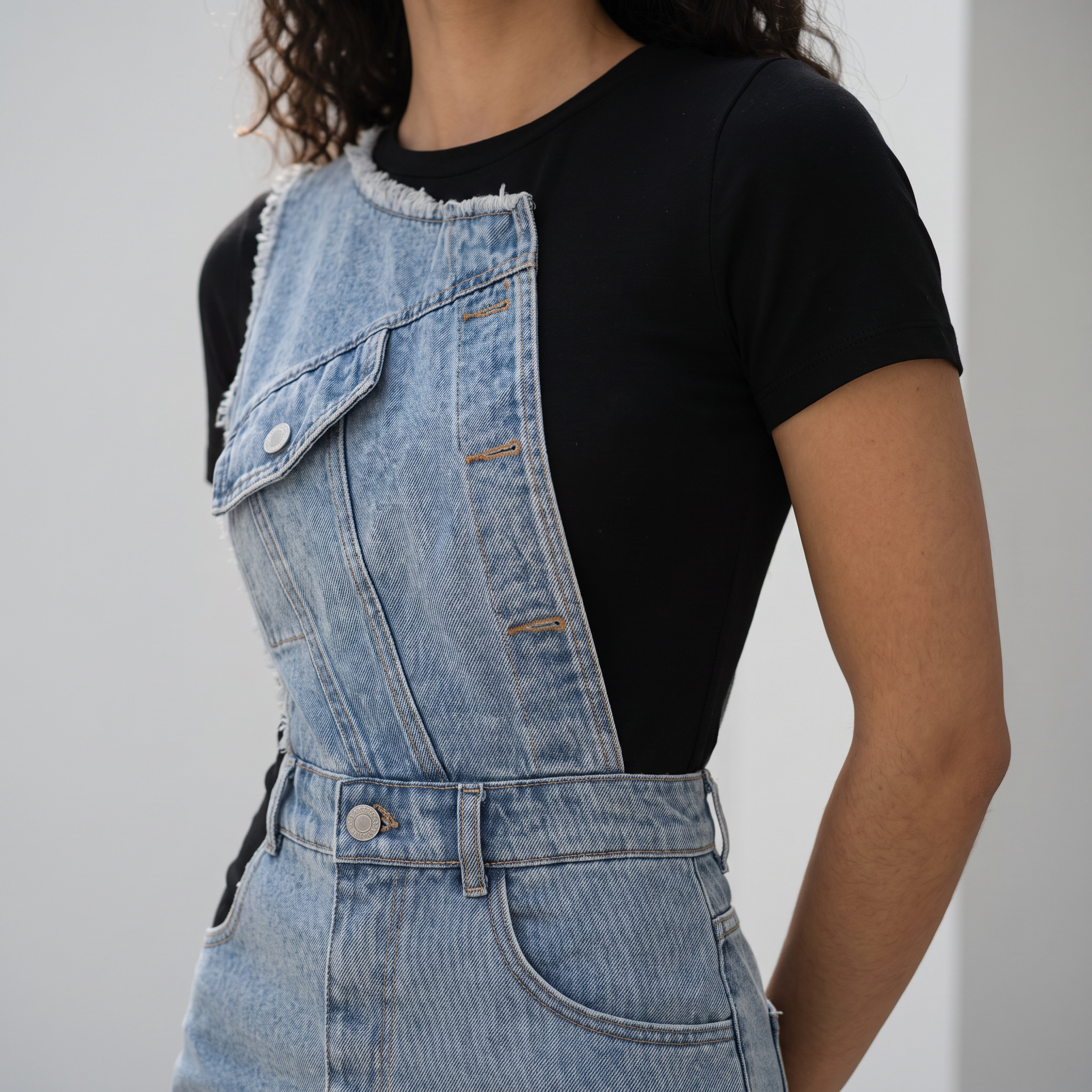 Denim Whisper Dress