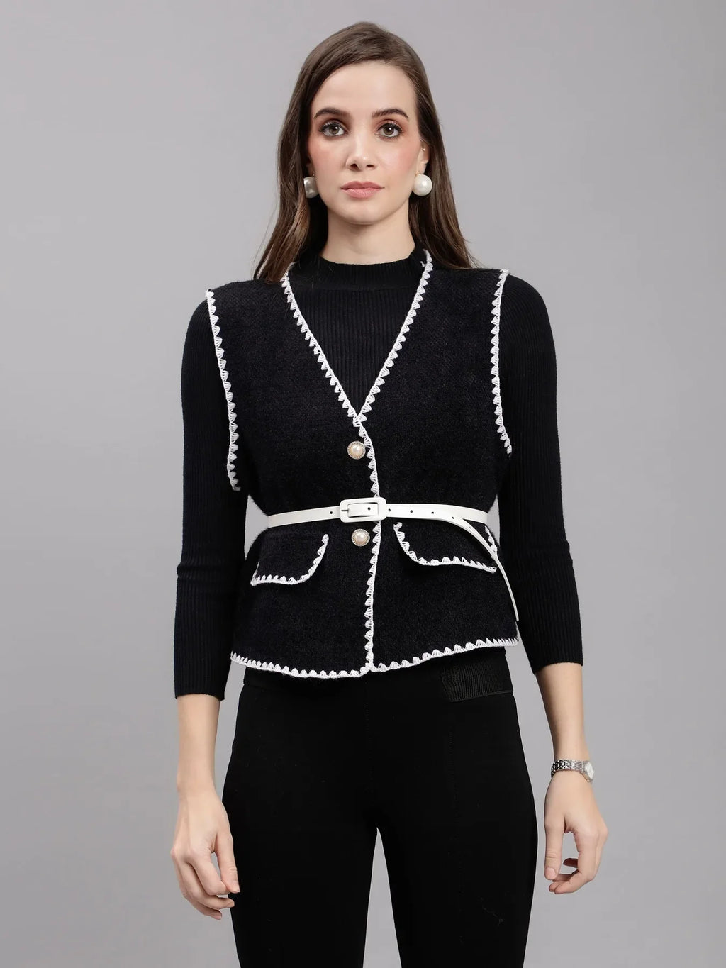 Crocheted Two Piece Set