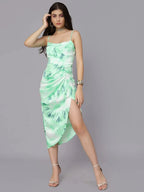 Sexy Marble Spaghetti Dress