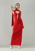 Golden Grace Maxi Dress