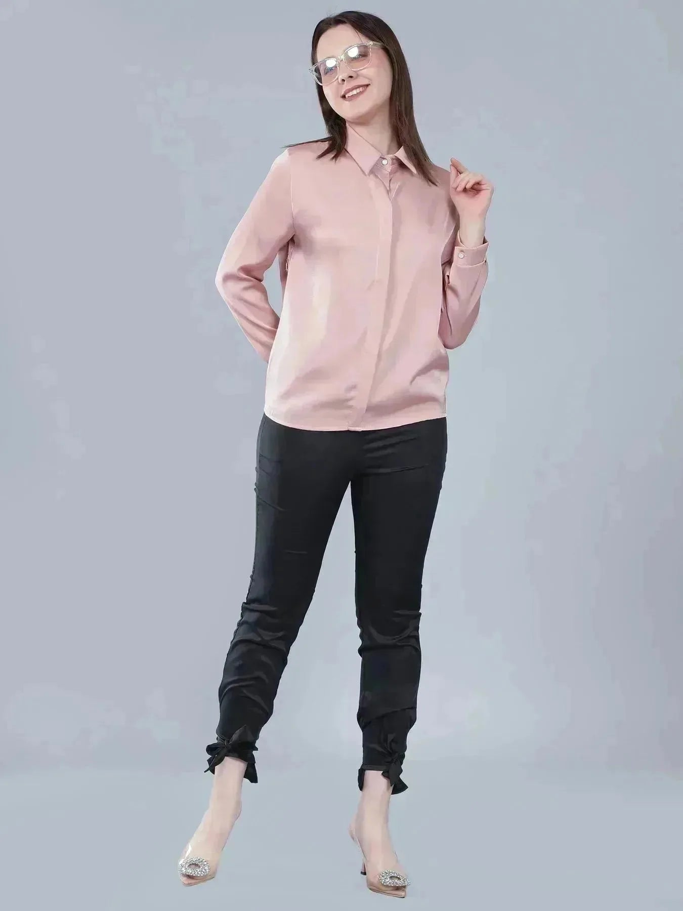 Glossy Satin Shirt