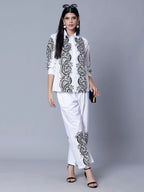 Elegant Printed Two-Piece Set