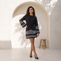 Embroidered Short Dress