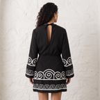 Embroidered Short Dress