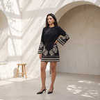 Embroidered Short Dress