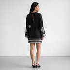 Embroidered Short Dress