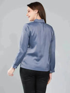 Glossy Satin Shirt