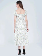 Ditsy Flower Print Dress