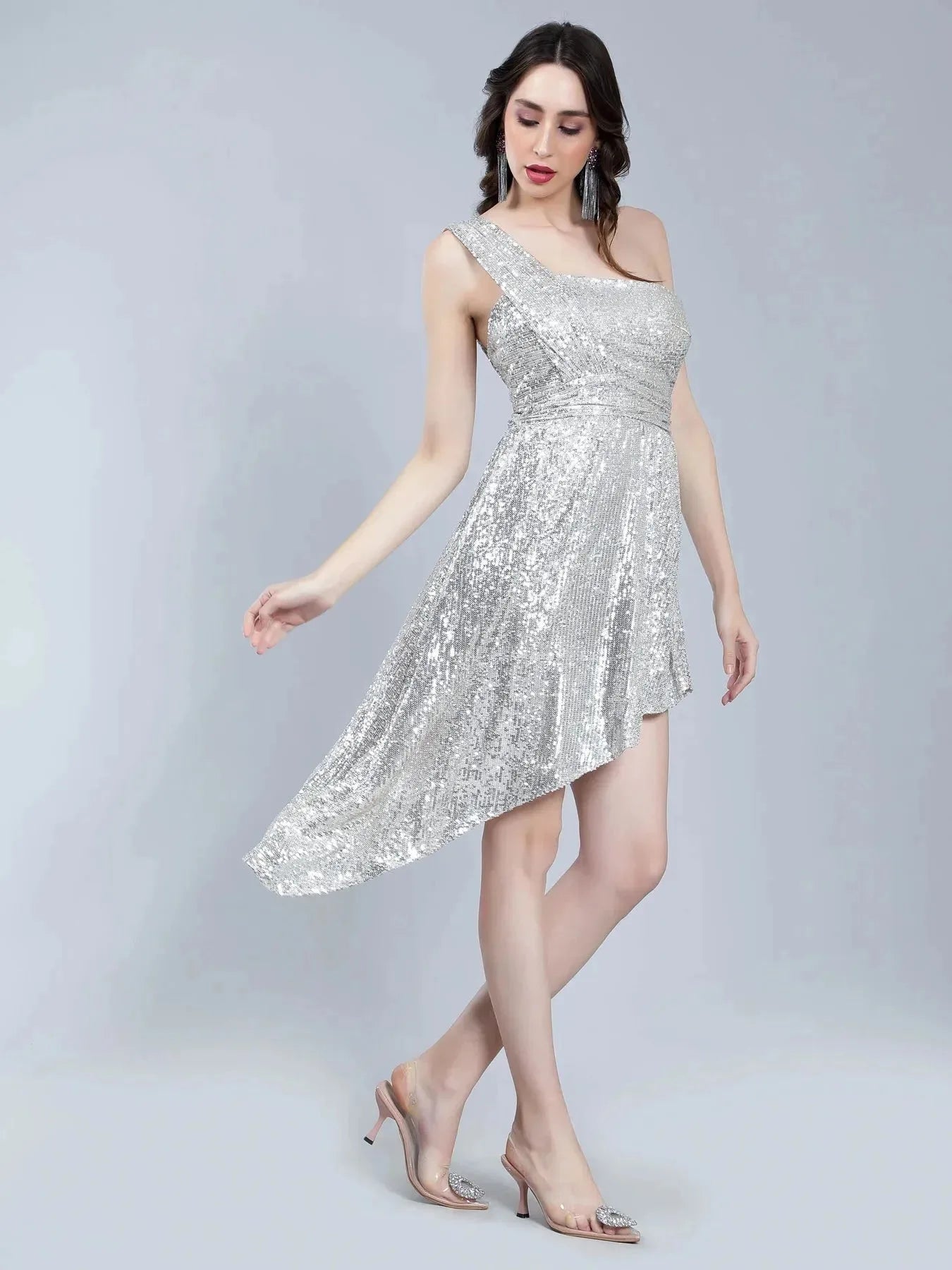 Sequined Cocktail Dress
