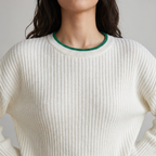 Fashionable Knitted Two Piece Set