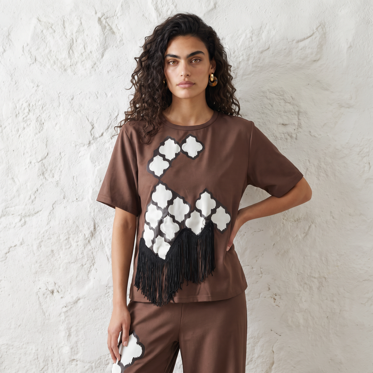 Fringed Two-Piece Set