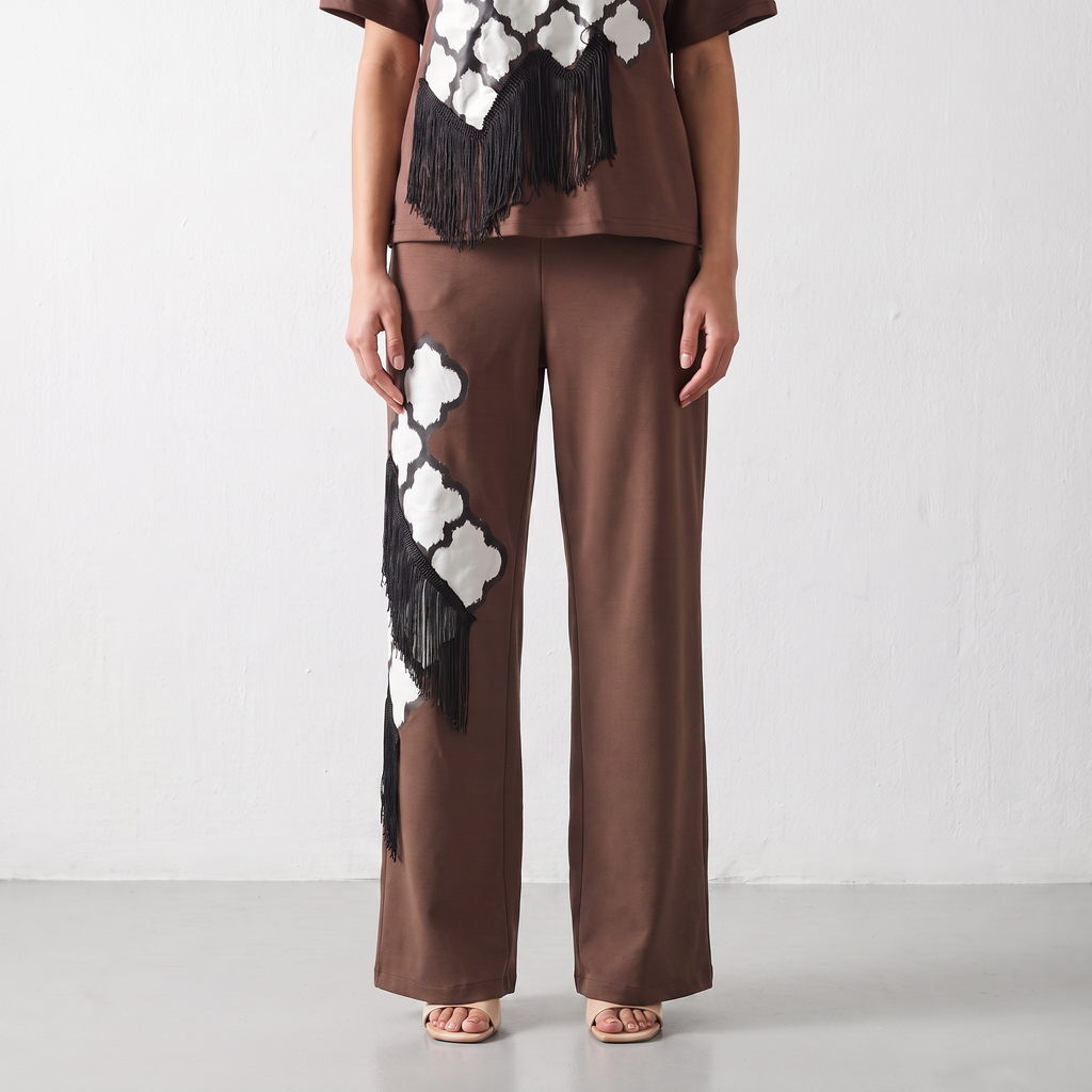 Fringed Two-Piece Set