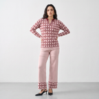 Geo Knit Co-ord Set