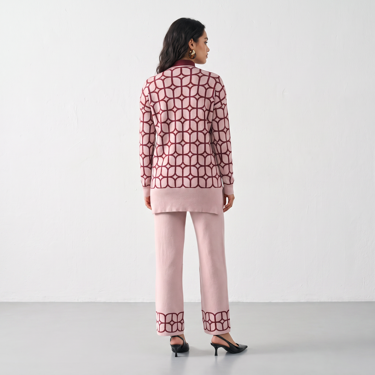 Geo Knit Co-ord Set