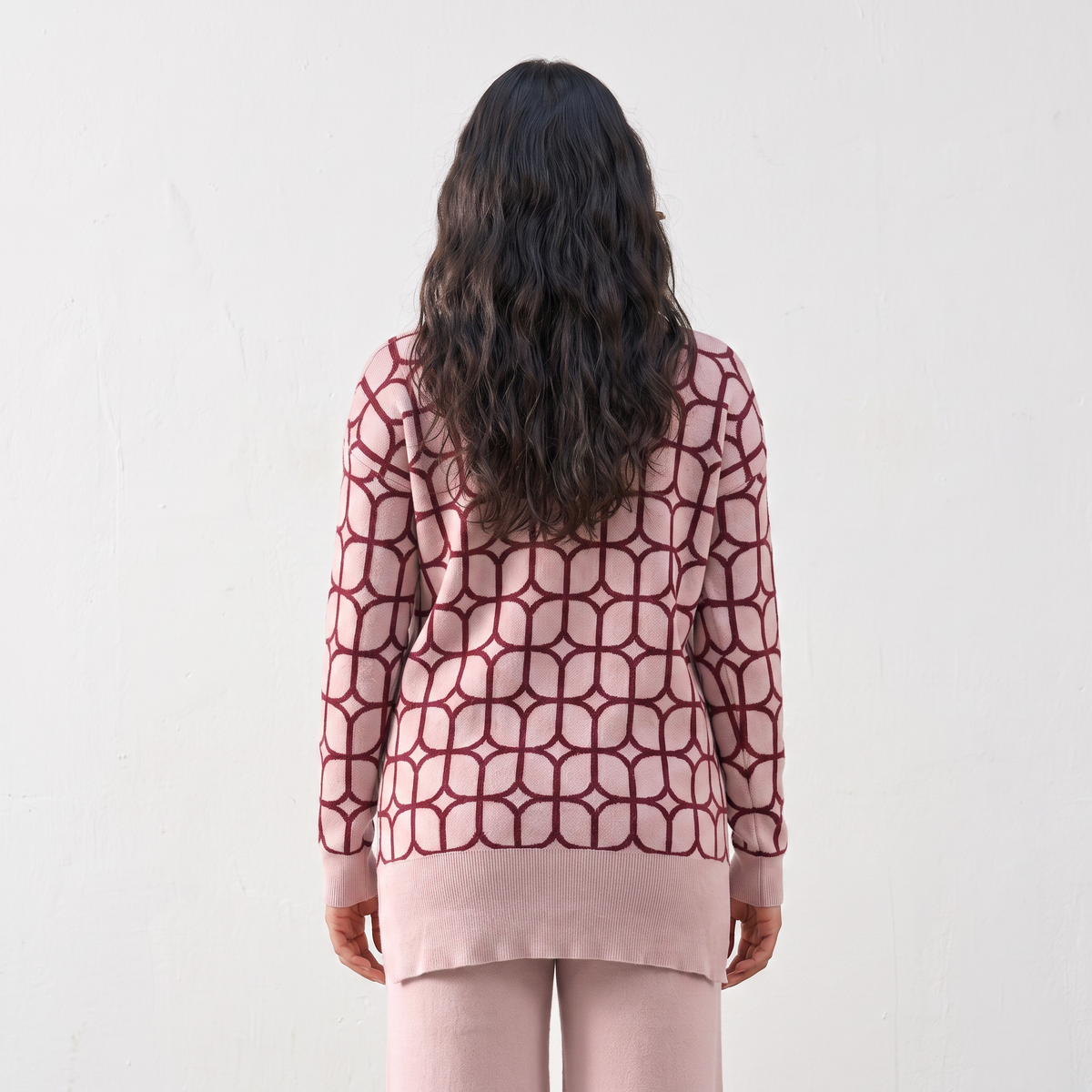 Geo Knit Co-ord Set