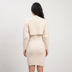 Knitted Two Piece Dress Set