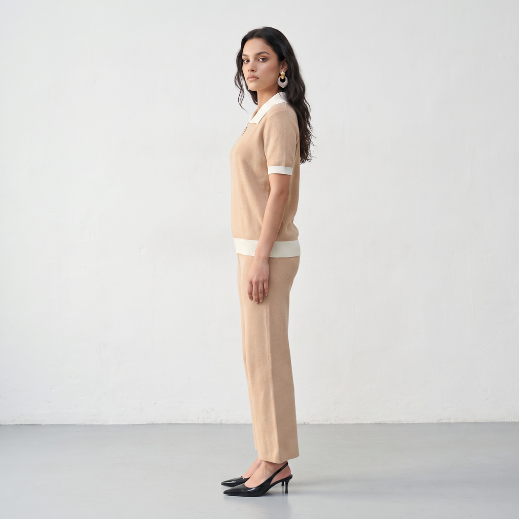 Knitted Two Piece Set