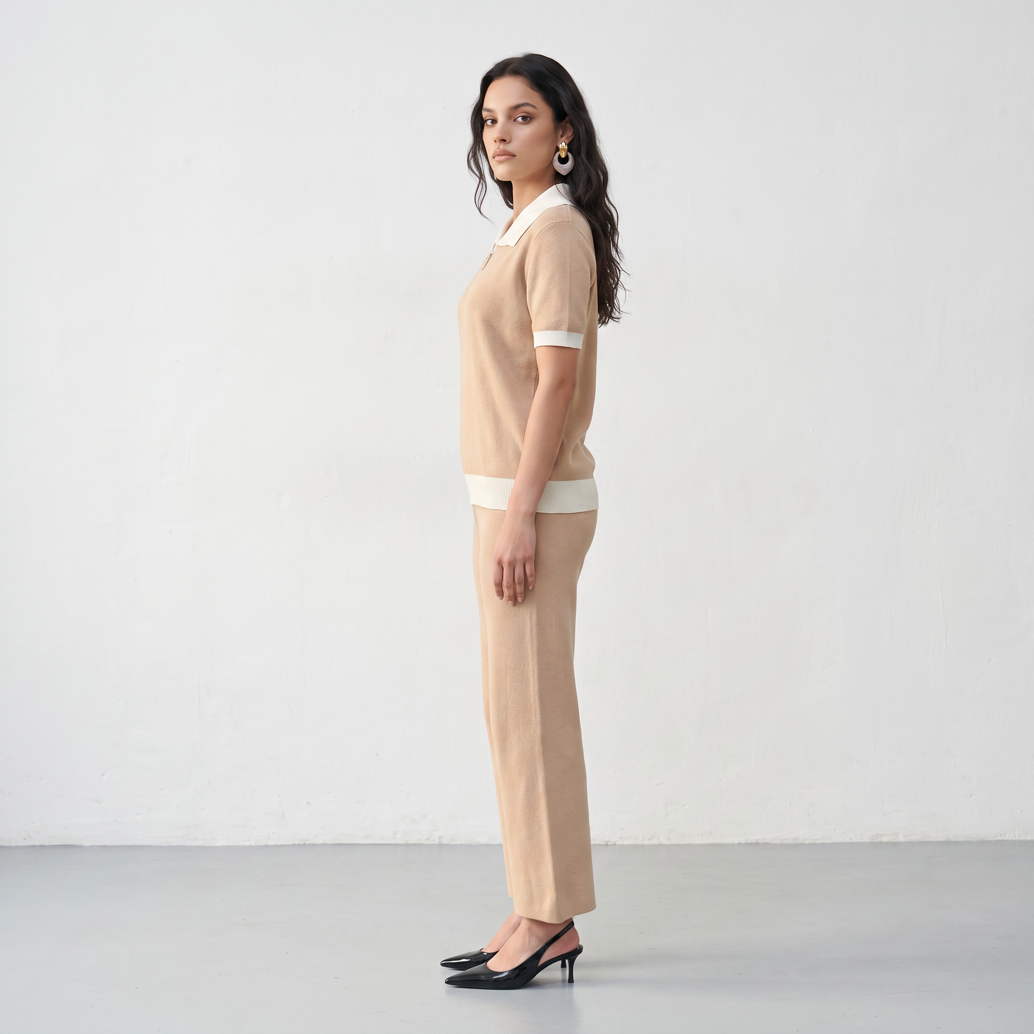 Knitted Two Piece Set