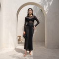 Knot-Front Tie-Waist Dress