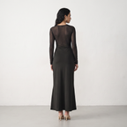 Knot-Front Tie-Waist Dress