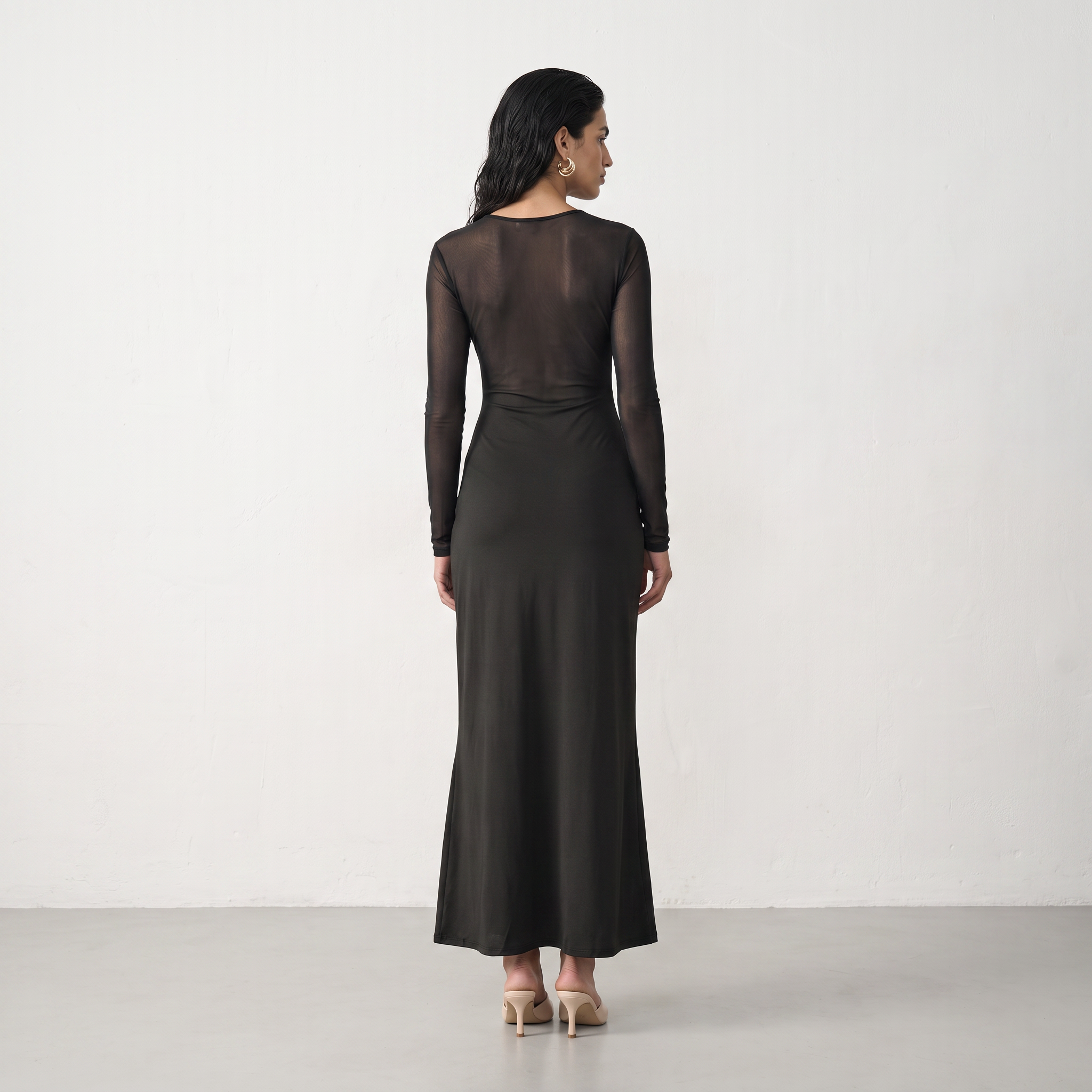 Knot-Front Tie-Waist Dress
