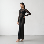 Knot-Front Tie-Waist Dress