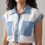 Lace & Lustre Two-Piece Set