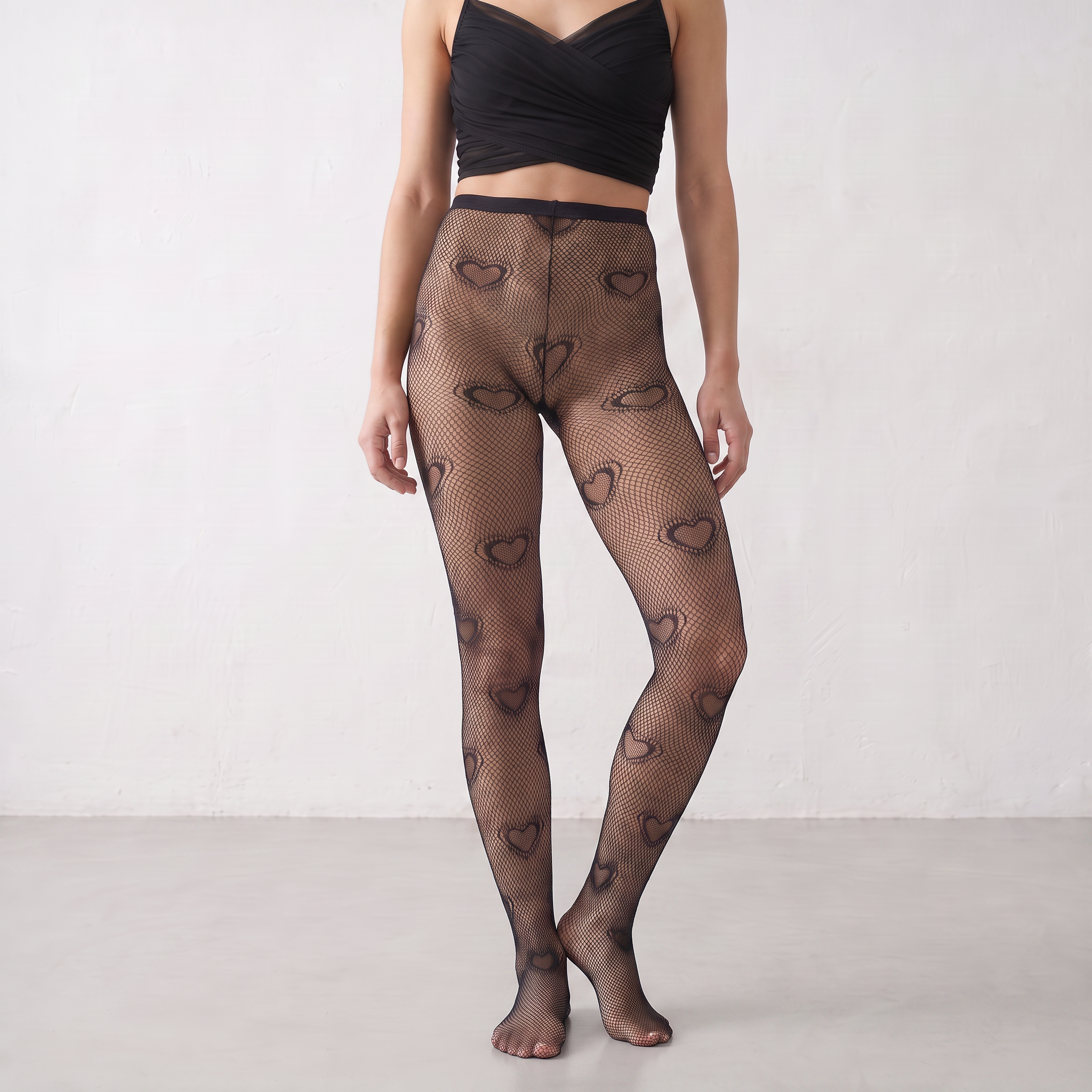 Love Mesh Stockings