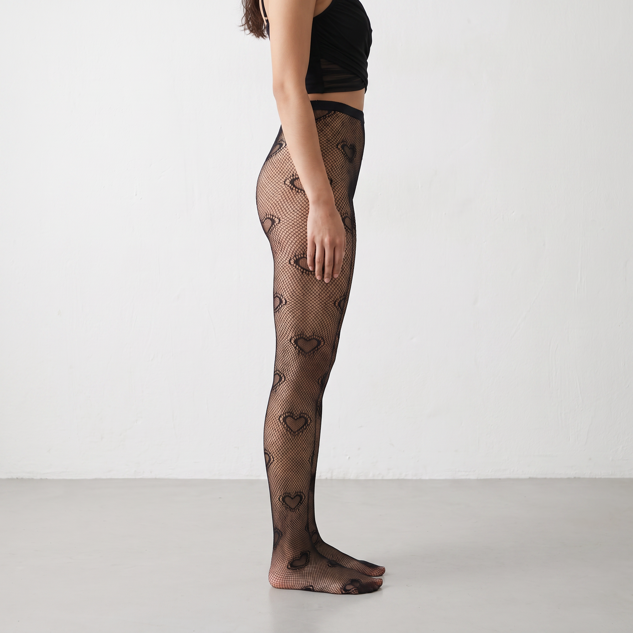 Love Mesh Stockings