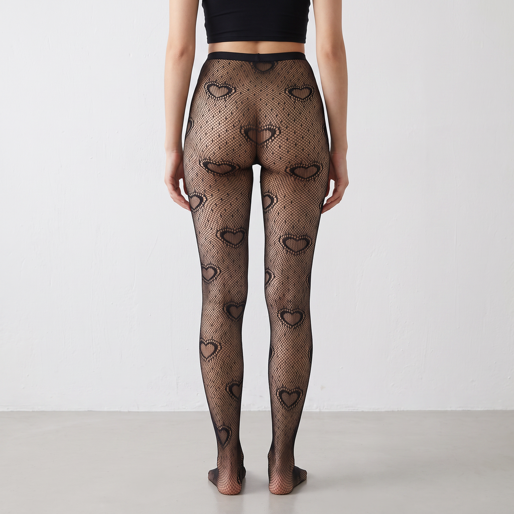 Love Mesh Stockings