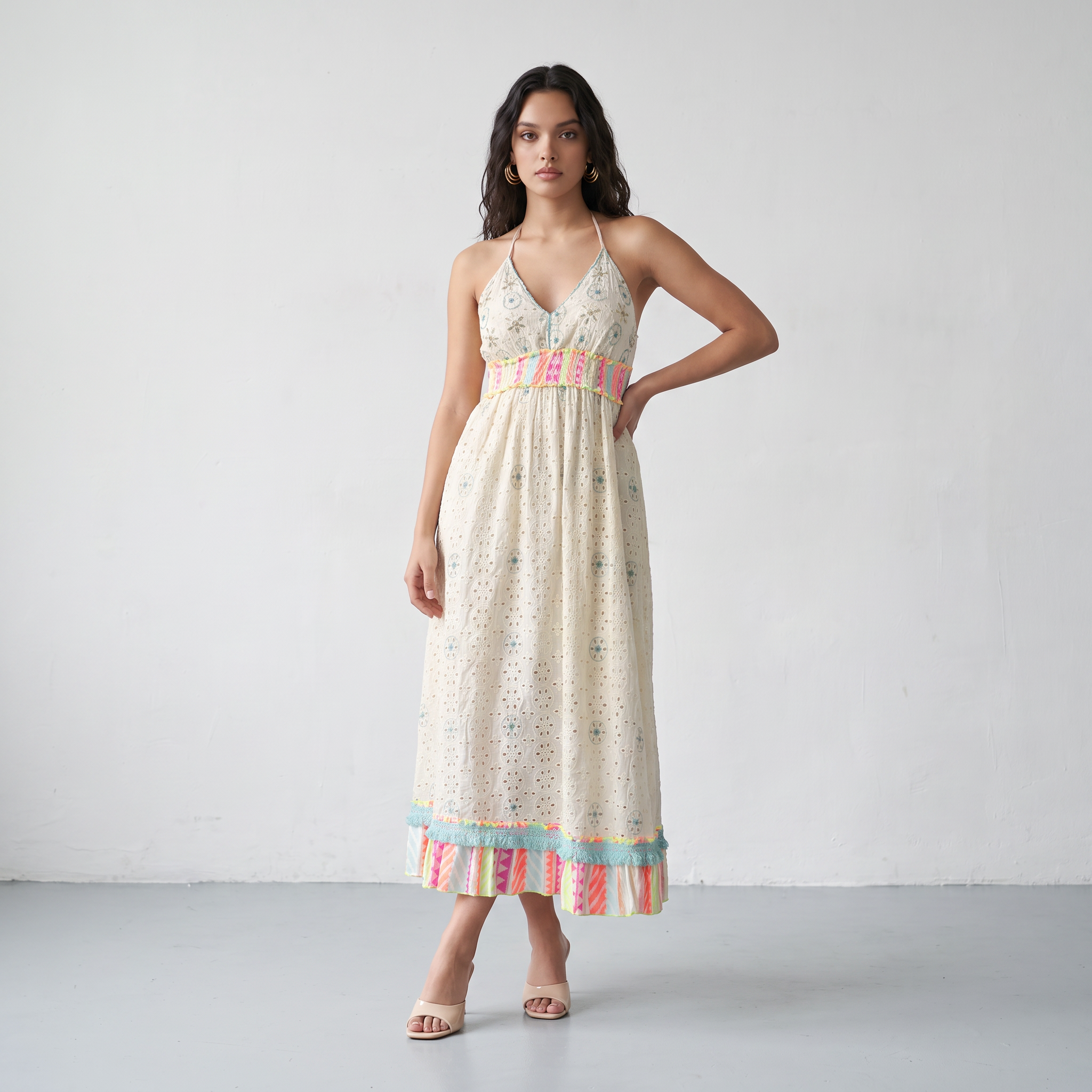 Meadow Muse  Schiffli Dress