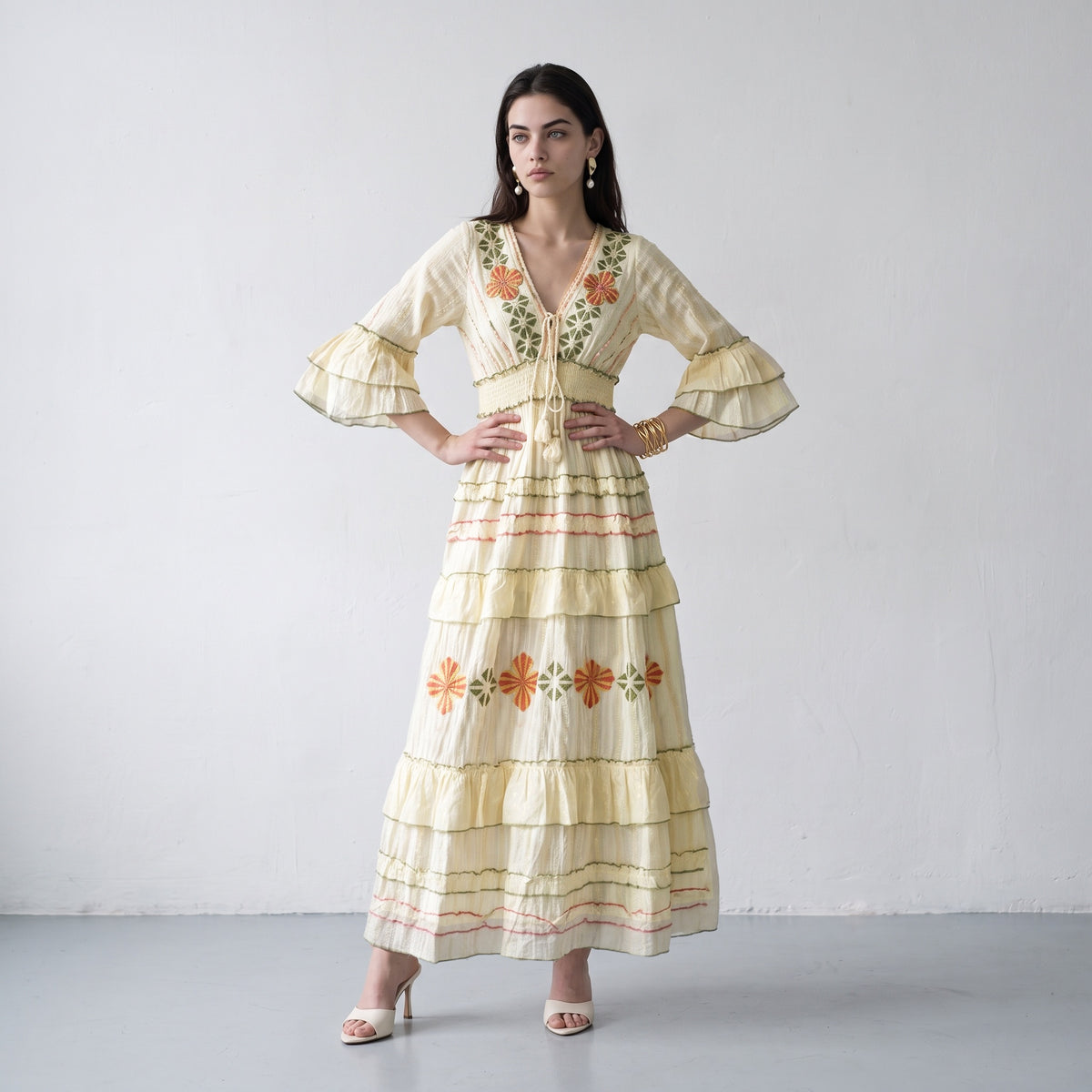 Bloomique Embroidery Dress