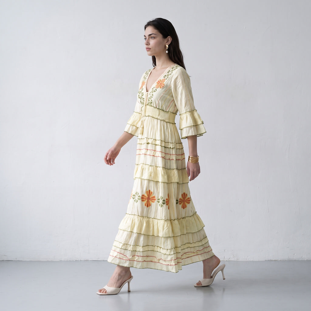 Bloomique Embroidery Dress