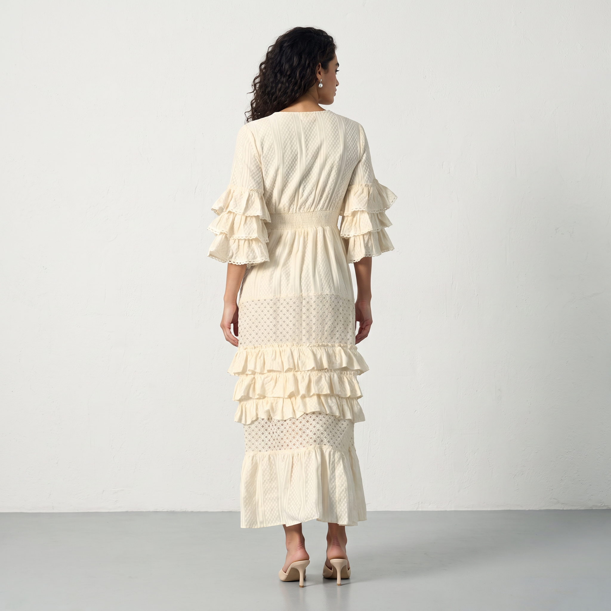 Ethereal Lace Maxi Dress