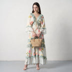 Blue Charm Lurex Dress