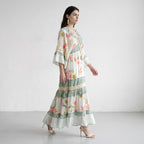 Blue Charm Lurex Dress
