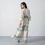 Blue Charm Lurex Dress