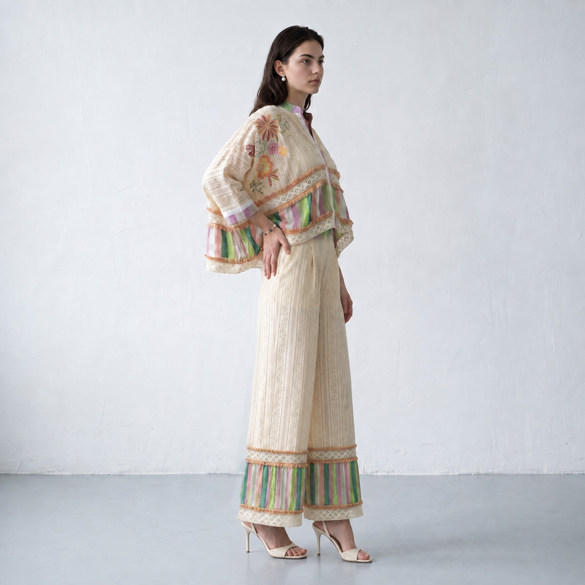 Embroidered Aura Coord Set