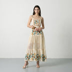 Lace Mirage Embroidered Maxi Dress