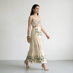 Lace Mirage Embroidered Maxi Dress