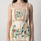 Lace Mirage Embroidered Maxi Dress